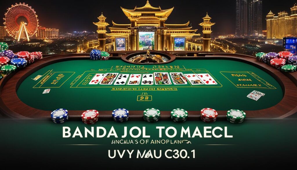 Bandar togel Macau online